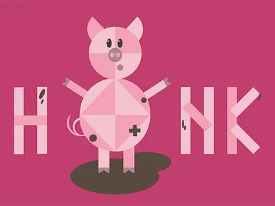 Weekly warm-up. Create a design using only geometric shapes design graphic design