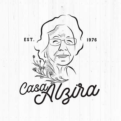 Casa D. Alzira - Logo design branding graphic design illustration logo vector