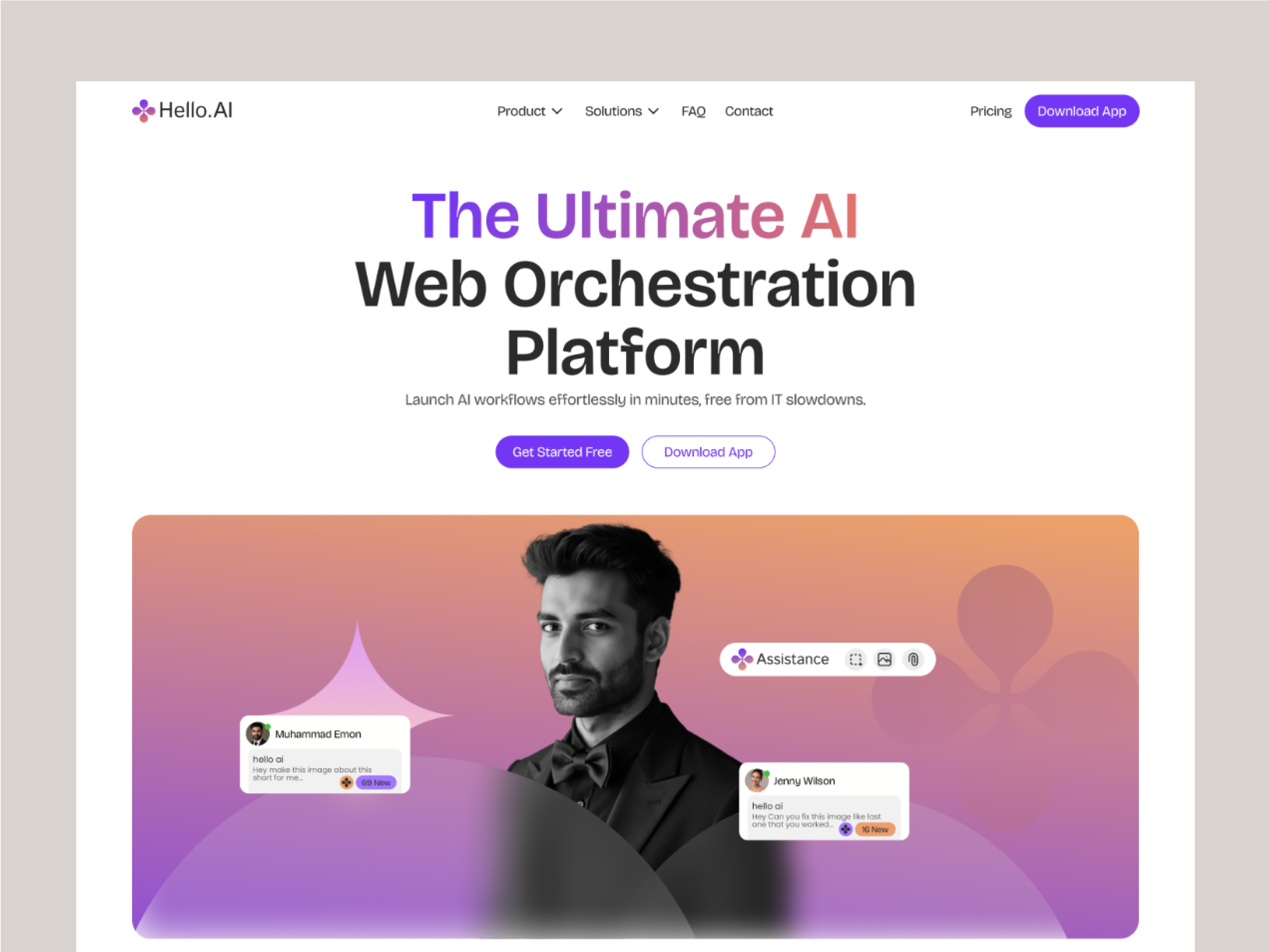 Creative Ai Website For Video & Image Generator ✦ Hello AI ai agent ai art ai automation ai marketing ai pattern visualization ai powered design platform ai powered pattern generator aigenerator artificial intelligence creative pattern designs dribbble graphic design tool imageupscaler motion graphics product design ux optimization videoenhancer visual art web development webdesign
