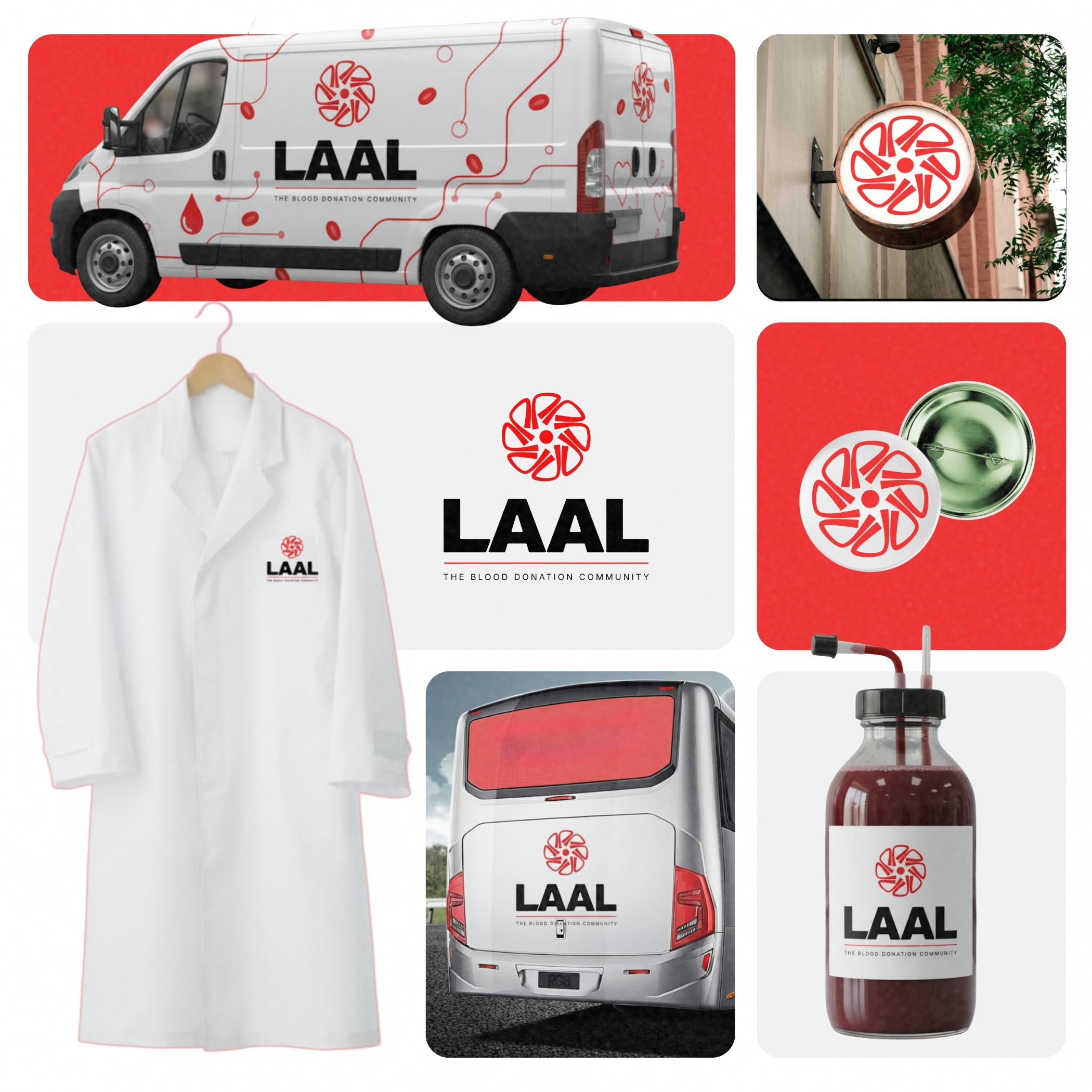 Blood Donation NGO Brand Identity Design arabic arabic branding arabic logo blood blood donation logo blood drop circular custom lettering donation dynamic flat hand drawn handmade lettermark logo minimal modern ngo symbolic symmetrical