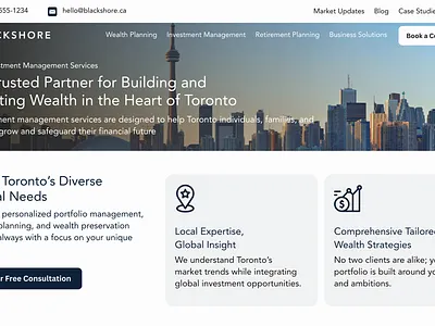 Finance Website Contact Page Design branding design graphic design ui web design website website design
