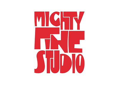 MICHTY FINE STUDIO - Logo Animation 2d animation animation logo logo animation motion design motion graphics