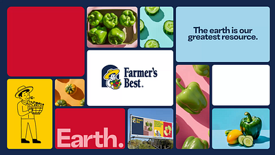 Farmer's Best animation brand identity branding design graphic design illustration illustrator logo visual identity