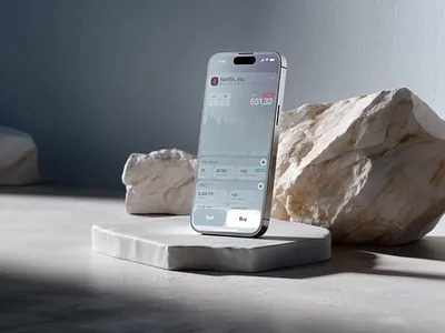 Investing App animation app design buy finance financial app fintech forex investing investitions motion graphics pl sell trading ui