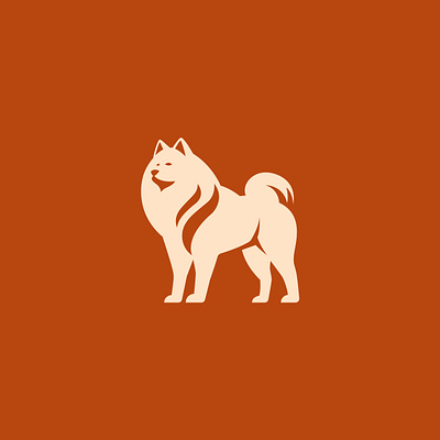 Dog animal branding chow chow design dog graphic design icon illustration logo logo design pet spitz vector