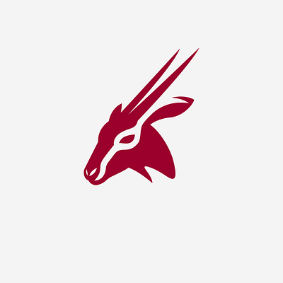 Gazelle animal beauty branding design gazelle graphic design horns icon illustration logo logo design speed vector