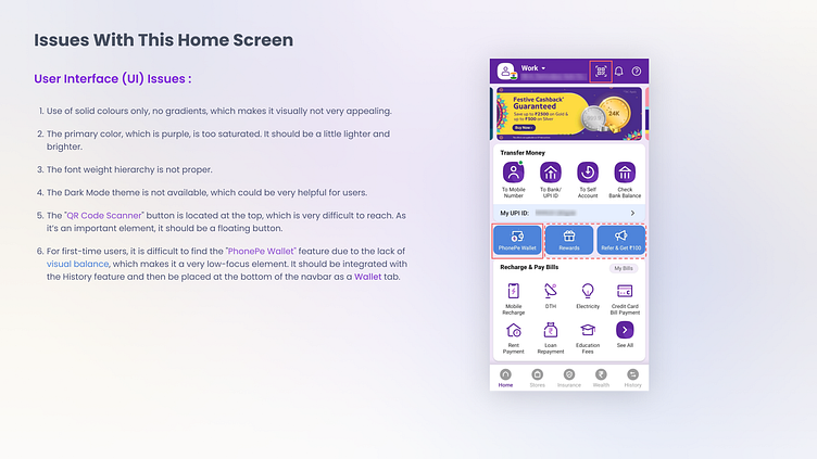 PhonePe App - Home Screen UX Revamp by Vipin Kumar on Dribbble