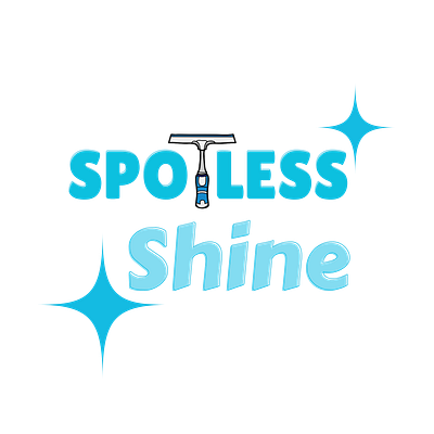 Spotless Shine Logo branding graphic design logo