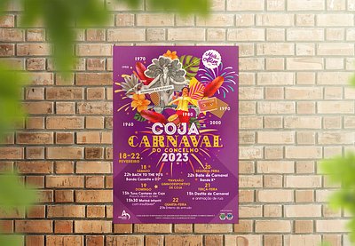 Carnaval de Coja 2023 - Event branding branding design graphic design