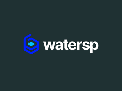 WaterSP brand branding concept design identity logo logomark vector