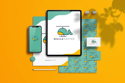 Whalecopter – Creative Brand Identity & Logo Design bold logo design branding mockup business card design cartoon logo colorful brand identity creative branding creative logo identity fun brand design logo identity design mascot logo mobile branding mockup modern logo motion graphics pattern design playful branding quirky branding startup identity design stationery branding unique logo design whale logo design