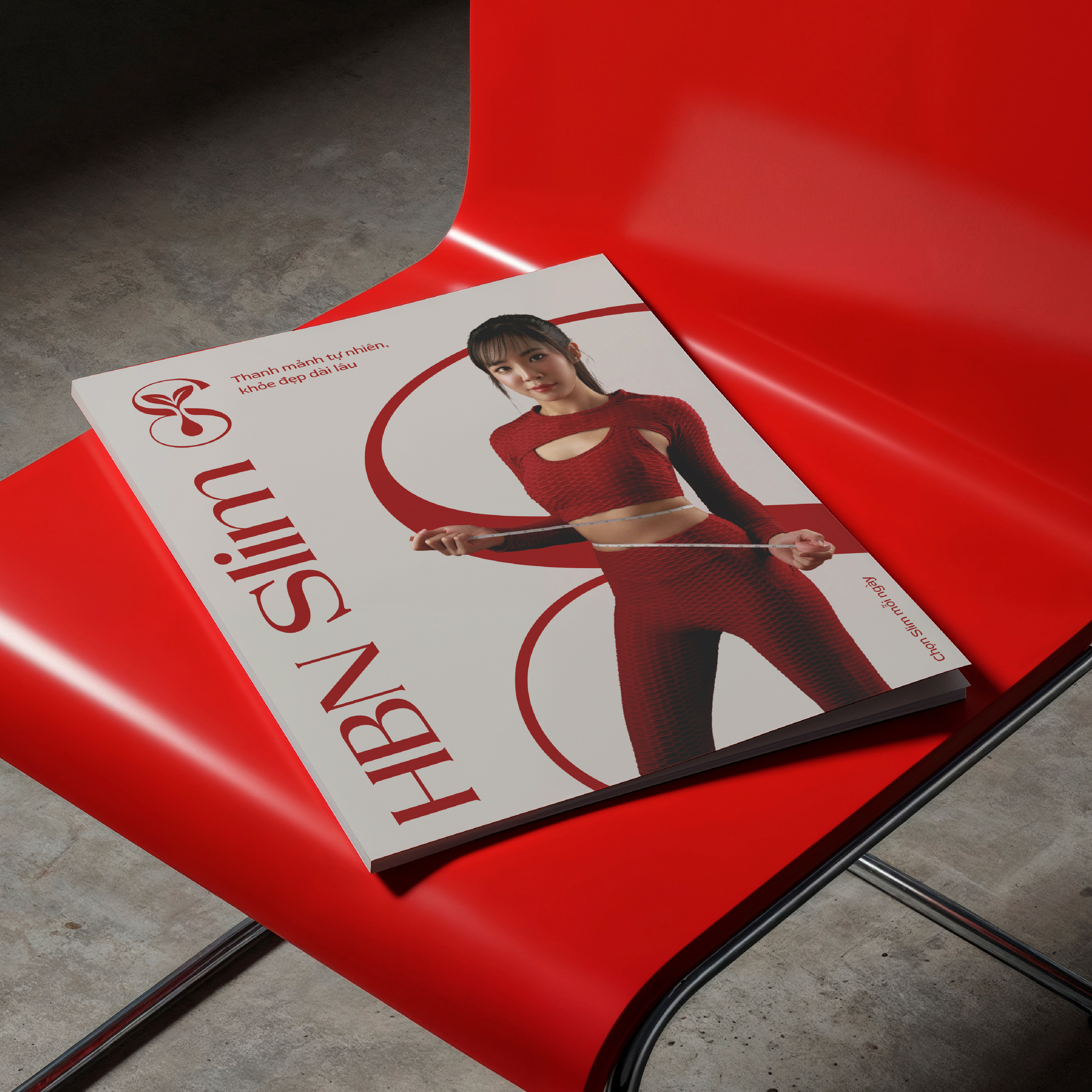 HBN SLIM BRAND IDENTITY branding design graphic design illustration logo logo design