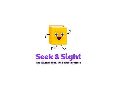 Seek & Sight Logo – Kids Learning Platform branding graphic design illustration logo