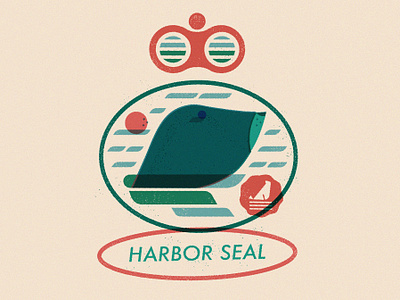 Seal of Approval design illustration texture