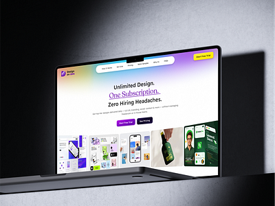 ✨ Landing Page Concept – Design on Date designondate digitalproduct dribbbledesign figmadesign landingpage minimaldesign uidesign userexperience userinterface uxdesign visualdesign webdesign