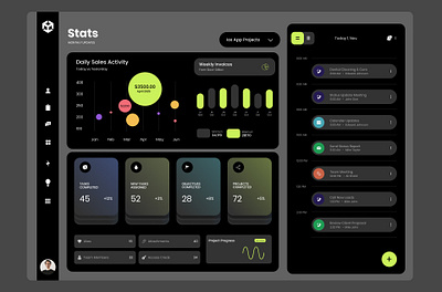 🎨 Dashboard UI Design – Modern & Sleek branding dashboard ui uiux ux