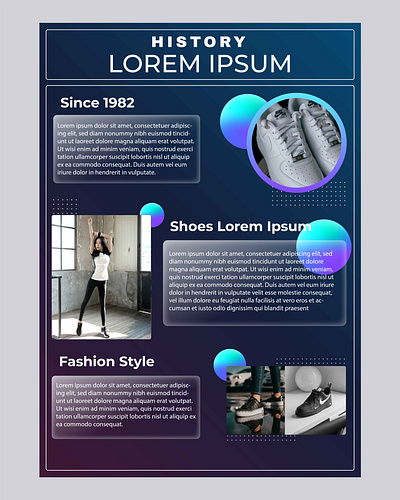 Infographic Shoes Design adobe illustrator attractive banner branding design flyer graphic design infographic mockup poster template thumbnail ui ux