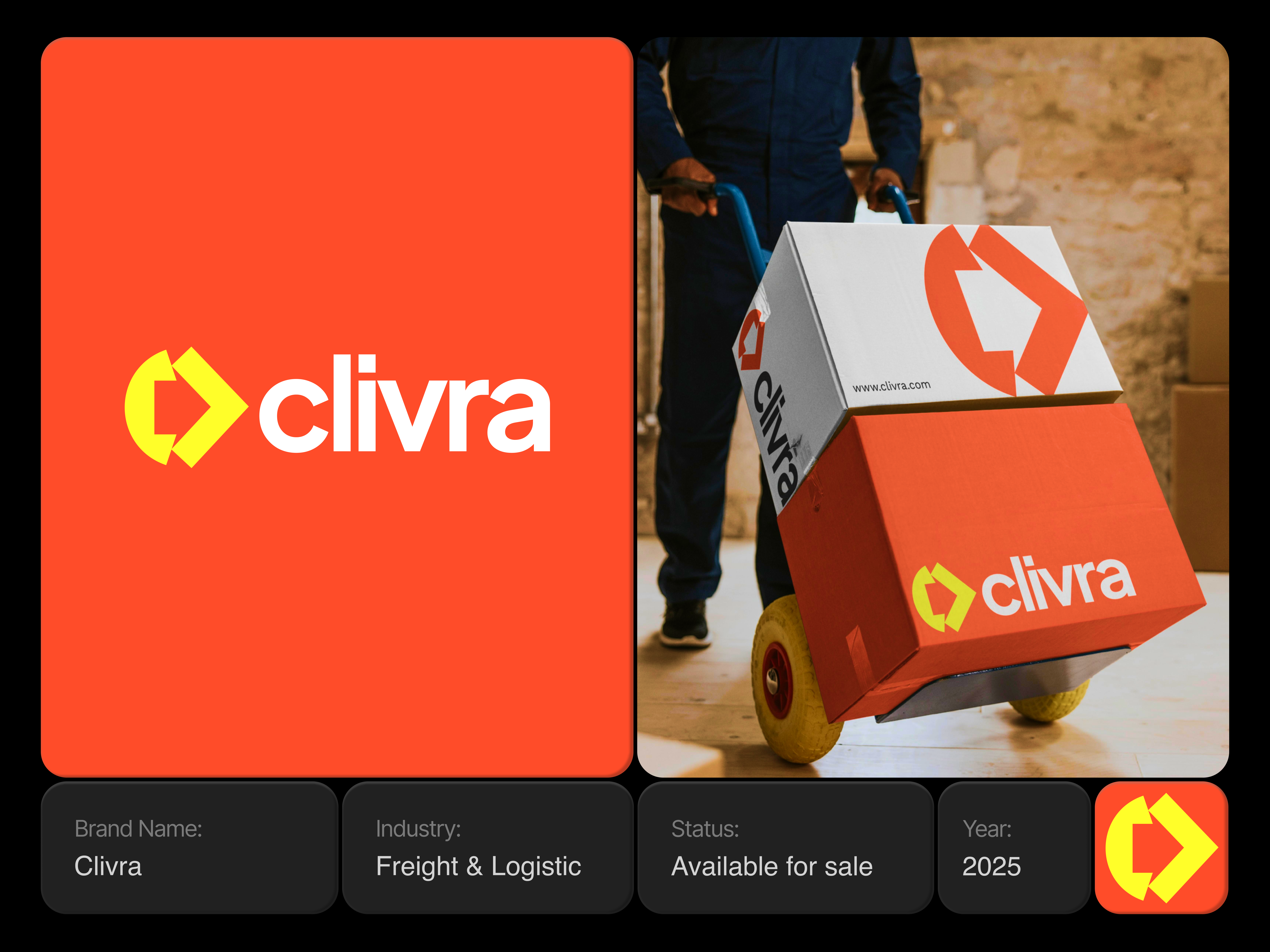 Clivra – Freight & Logistic Logo Design arrowlogo businessbranding cleanlogo corporateidentity deliverylogo design freight logo graphic design letterlogo logisticslogo logo logomark losgistic logo professionallogo redesign shippinglogo startupbranding supplychainlogo transportlogo