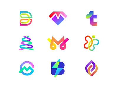 Logo Collection / Apps & Digital Products ai logo alex escu app identity app logo branding design logo mark minimalism modern logo product design saas logo symbol web3 logo