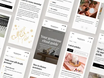 Custom Design Bracelets E-Commerce adaptive design bracelets gamestone gamestone bracelets mobile design rithual ui ux