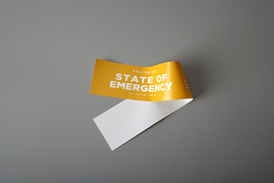 Fruited IPA State of Emergency Vinyl Sticker australia business branding custom stickers custom stickers australia logo creation printing shop smallbusiness sticker printing stickers vinyl stickers waterproof labels waterproof stickers