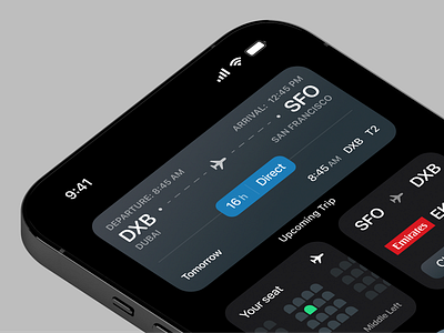 Travel Widgets for iOS Home Screen flight widget ios home screen widgets ios widgets travel travel widget