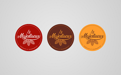 LE MAJESTUEUX LOGO branding corporate identity graphic design identity logo