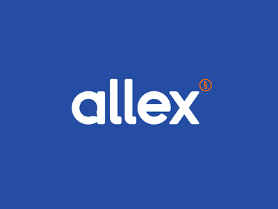 Allex / Brand Design / Legal-Tech animation app design blue brand design brand identity branding branding design graphic design iso illustration isometric law legal legal tech logo logo animation logo design logodesign logotype motion graphics orange