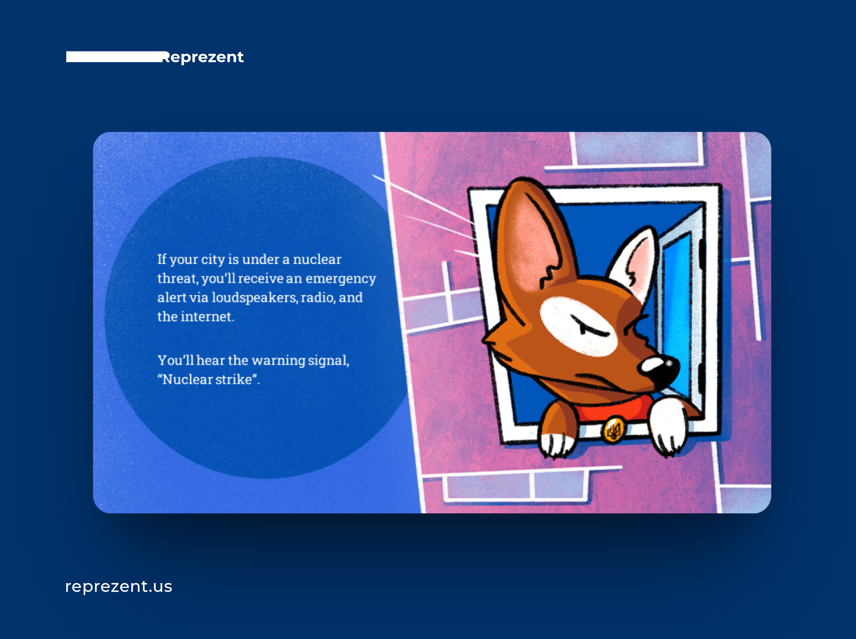 Presentation Slide About Nuclear Danger | Drawing Process ai company presentation deck design design drawing google slides graphic design illustration keynote pitch deck pitch deck design power point powerpoint presentation presentation design presentation layout typography war