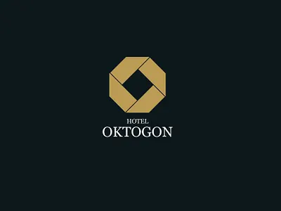 OKTOGON HOTEL LOGO branding corporate identity graphic design identity logo