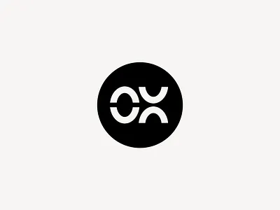 0x logo icon 0x 0xchange arrow blockchain branding crypto exchange icon logo logotype mark monogram negative space oval ox smart technology timeless web3