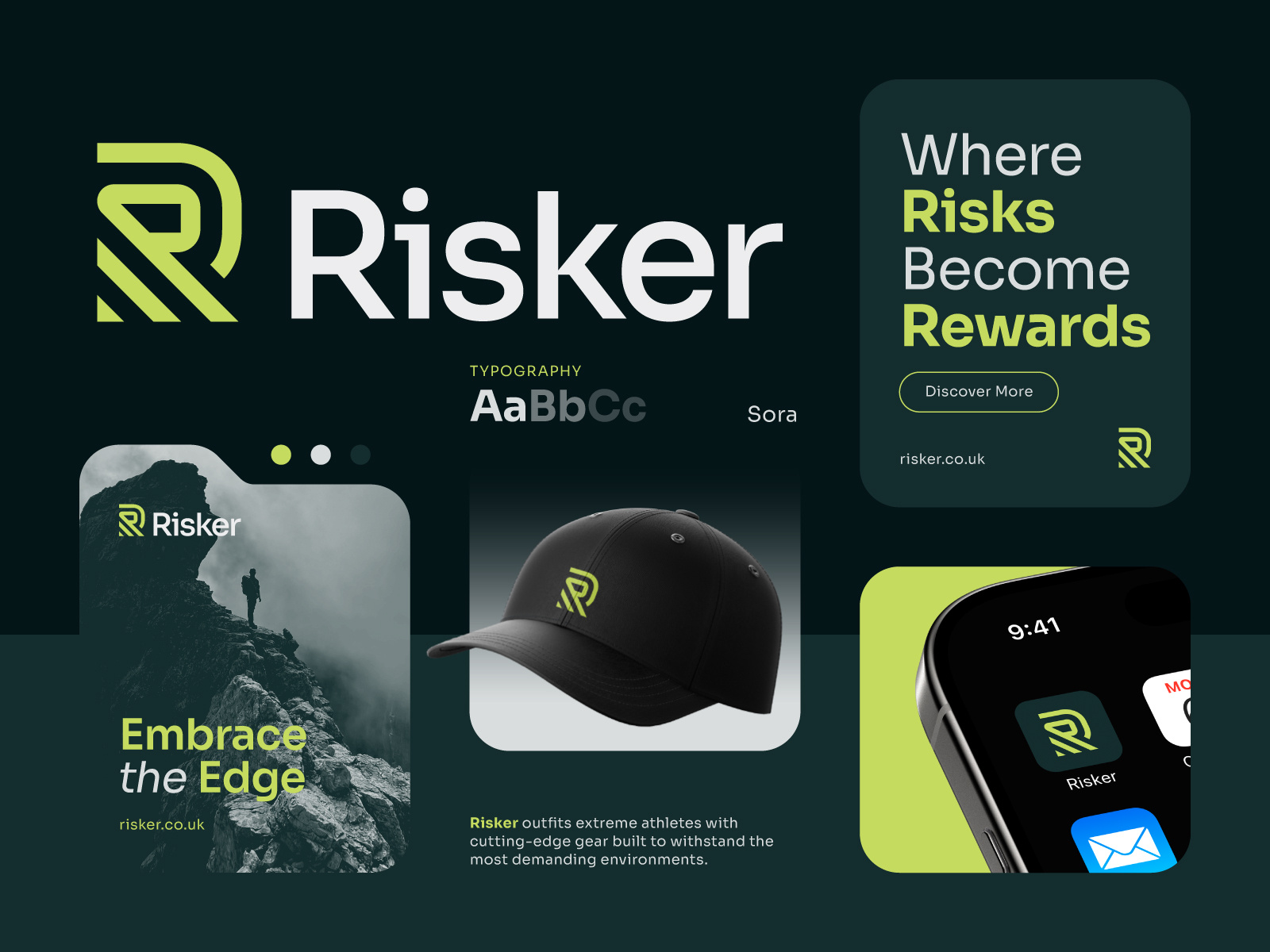 Risker / Logo & Brand Identity Design