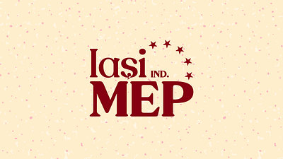 IașiMEP branding design flat graphic design logo