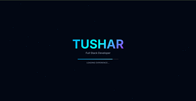 Portfolio Website Concept – Clean & Minimal logo ui