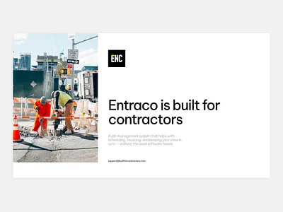 Bold & Minimal Business Pitch Deck bold business presentation business strategy clean company profile contractor corporate deck deck investor deck minimal design pitch pitch deck presentation design slide design startup design template whitespace