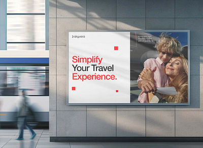 Billboard Design for Airline Travel Experience affichedesign billboarddesign branding corporateidentity design graphic design logo
