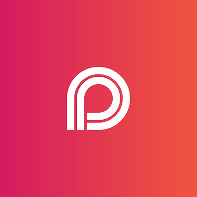 Letter P with water drop symbol (unused) business logo company logo corporatebranding waterdrop logo