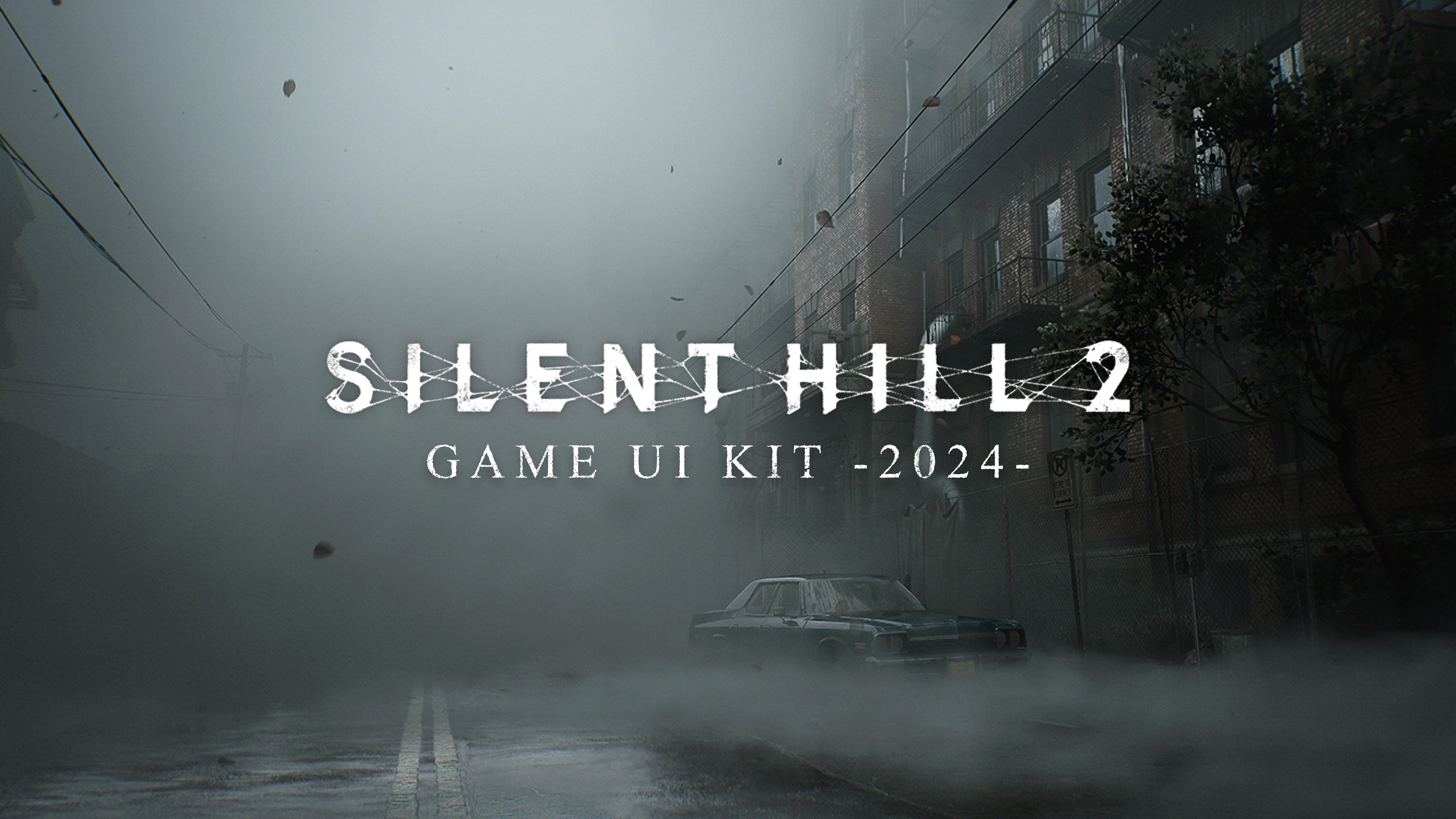 SILENT HILL 2 - Game Ui KIt -2024- bloober team figam figma comunity free game ui game ui kit interface koonami silent hill silent hill 2 ui ui library ux