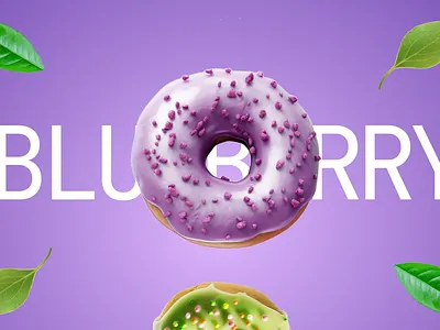 Donut App Splash Screen | Figma Prototype 3d animation ui
