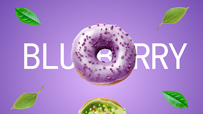 Donut App Splash Screen | Figma Prototype 3d animation ui