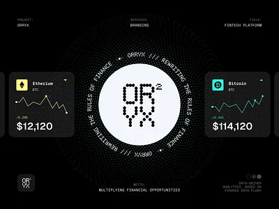 Orryx – Fintech Branding Design agencia de branding bank app banking ui brand identity brand pattern branding branding agency branding website construction branding financial app fintech fintech app fintech dashboard fintech logo logo merch simple branding t shirt design ideas tech branding