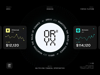 Orryx – Fintech Branding Design agencia de branding bank app banking ui brand identity brand pattern branding branding agency branding website construction branding financial app fintech fintech app fintech dashboard fintech logo logo merch simple branding t shirt design ideas tech branding
