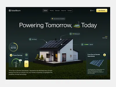 Solar Energy Website Design cleanenergywebdesign creativewebdesign dailyui designinspiration dribbble dribbbleshot ecofriendlydesign figmadesign futuristicwebsite landingpagedesign modernwebdesign modernwebsite responsivewebdesign solarenergywebsite solartechnology solarwebsitedesign ui uiuxdesign uxcasestudy webdesigninspiration