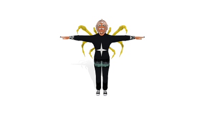 🌟 Name: Arachneon 2nd outfit 🕷️✨ 🎨Stallion Studio LTD 3d anime aracneon blender cartoon design open for commission rig stallion studio limited vrchat