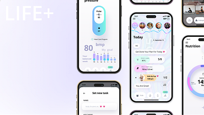 Weight loss app app branding challenge design illustration logo ui ux vector web