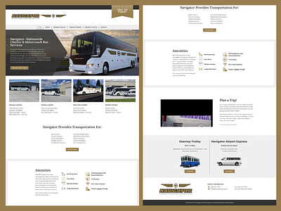 Navigator Bus - Elementor elementor web design web develop wordpress