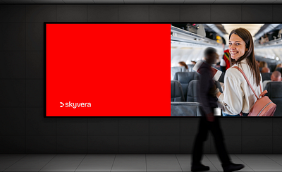 Smart Flights, Seamless Journeys – Skyvera Billboard Motion billboard billboarddesign branding corporateidentity design graphic design logo motion graphics motiondesign motiongraphic