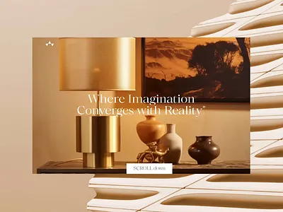 Wadi Homepage Interaction Design. architecture website boutique architecture studio brand strategy interior design webs interior website interaction luxury interior website design minimal product design uigeek studio ux wadi atelier wadi homepage interaction design web website design