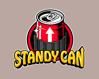 Steady Can beer bottle businesslogo can designlogo graffiti lettering logo