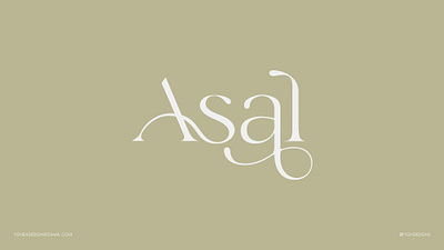 Logotype design for Asal brand brand identity branding graphic design icon logo logos logotype typography